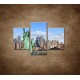 Obrazy na stenu - New York - panoráma - 3dielny 90x60cm