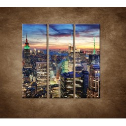 Obrazy na stenu - New York City - 3dielny 90x90cm