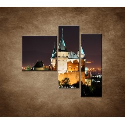 Obrazy na stenu - Bojnický zámok - 3dielny 110x90cm