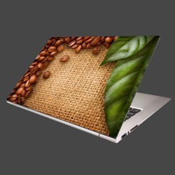 Nálepka na notebook - Kávové zátišie