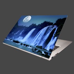 Nálepka na notebook - Nočné vodopády