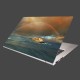 Nálepka na notebook - Dúha nad morom