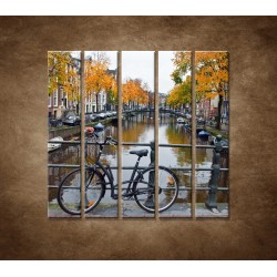Obrazy na stenu - Jeseň v Holandsku - 5dielny 100x100cm