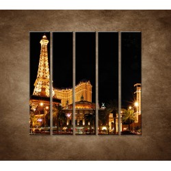 Obrazy na stenu - Las Vegas - 5dielny 100x100cm