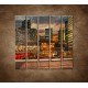 Obrazy na stenu - Výhľad v Shanghaii - 5dielny 100x100cm