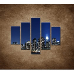 Obrazy na stenu - Manhattan - 5dielny 100x80cm