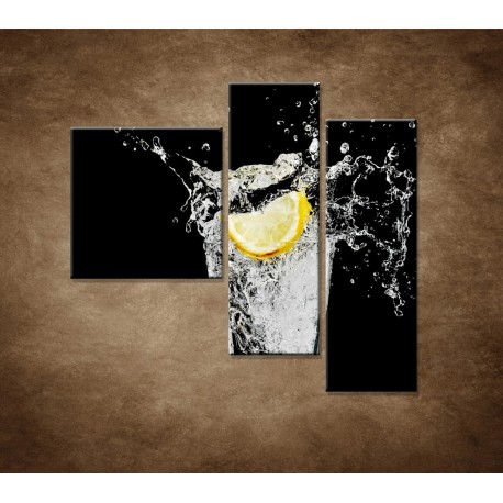 Obrazy na stenu - Osviežujúci nápoj - 3dielny 110x90cm