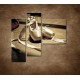 Obrazy na stenu - Baletná obuv - 3dielny 110x90cm