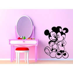 Náepka na stenu - Mickey & Minnie