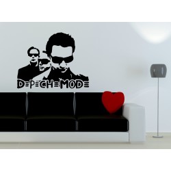 Nálepka na stenu - Depeche mode