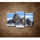 Obrazy na stenu - Mraky pod horami - 3dielny 75x50cm