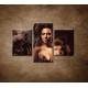 Obrazy na stenu - Sexi žena - 3dielny 90x60cm
