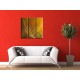 Obrazy na stenu - Žlto-oranžová abstrakcia - 3dielny 90x90cm