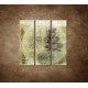 Obrazy na stenu - Zen - Mantra - 3dielny 90x90cm