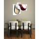 Obrazy na stenu - Biele a červené víno - 3dielny 110x90cm