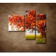 Obrazy na stenu - Jesenný dub - 3dielny 110x90cm