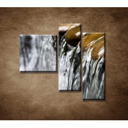 Obrazy na stenu - Tečúci potok - 3dielny 110x90cm