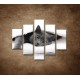 Obrazy na stenu - Odpočívajúca mačka - 5dielny 100x80cm