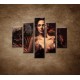 Obrazy na stenu - Sexi žena - 5dielny 100x80cm