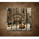 Obrazy na stenu - Žehlička - New York - 5dielny 100x100cm