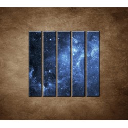 Obrazy na stenu - Galaxia - 5dielny 100x100cm