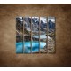 Obrazy na stenu - Tri lagúny - 5dielny 100x100cm