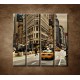 Obrazy na stenu - Žehlička - New York - 4dielny 120x120cm