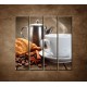 Obrazy na stenu - Raňajky - 4dielny 120x120cm