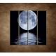 Obrazy na stenu - Mesiac nad hladinou - 4dielny 120x120cm