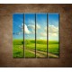 Obrazy na stenu - Letná krajina - 4dielny 120x120cm