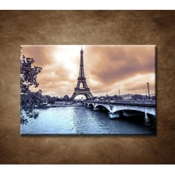 Obrazy na stenu - Búrka v Paríži