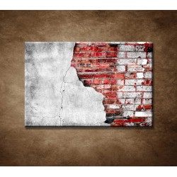Obrazy na stenu - Tehlový múr