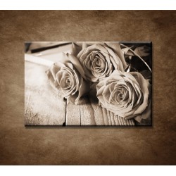 Obrazy na stenu - Ruže na stole