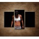 Obrazy na stenu - Fitness žena - 3dielny 75x50cm