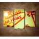 Obrazy na stenu - Retro Las Vegas - 3-dielny 75x50cm