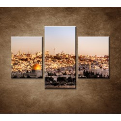 Obrazy na stenu - Jeruzalem - 3dielny 90x60cm