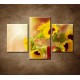 Obrazy na stenu - Krásne slnečnice - 3dielny 90x60cm