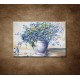 Obrazy na stenu - Olejomaľba - Kytica modrých kvetov