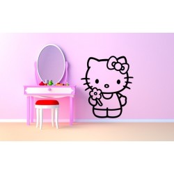 Nálepka na stenu - Hello Kitty 2