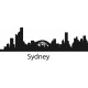 Nálepka na stenu - Sydney