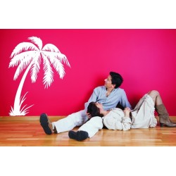 Nálepky na stenu - Tropická palma