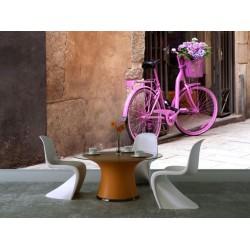 Ružový bicykel