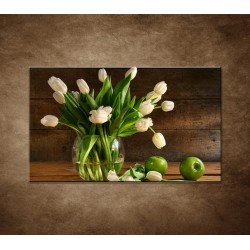 Obraz na stenu - Tulipány vo váze - zátišie