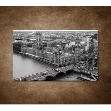 Obraz na stenu - Čiernobiely Londýn