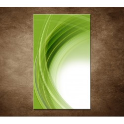 Obraz na stenu - Zelený polkruh
