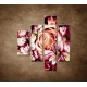 Obrazy na stenu - Kytica kvetov - 4dielny 80x90cm